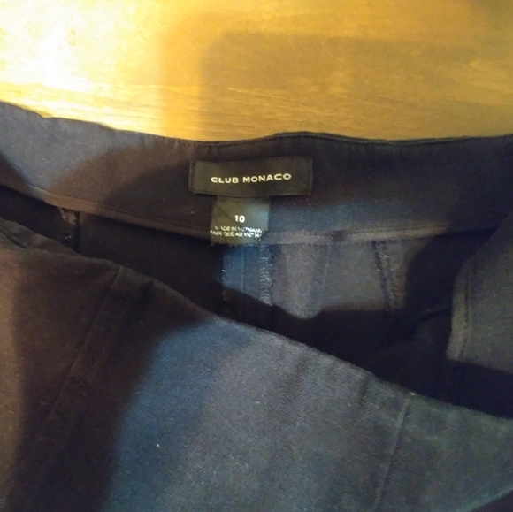 Club Monaco black dress pants - Picture 2 of 6
